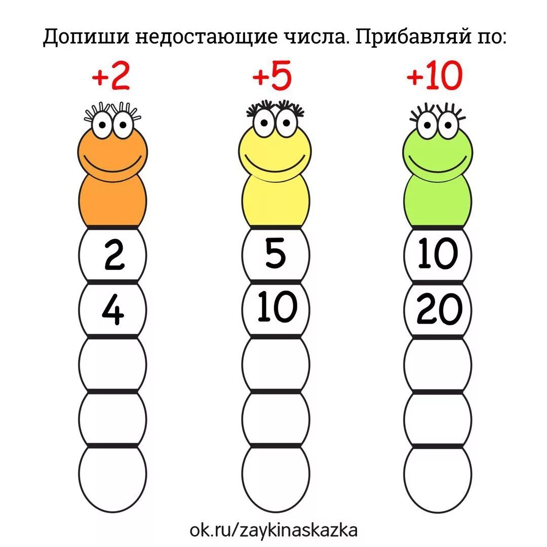 Десятки для дошкольников. Счет для дошкольников. Цепочка чисел для дошкольников. Задания с цифрами для дошкольников.