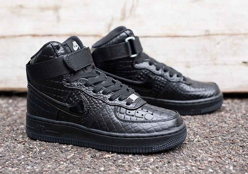 Nike Air Force 1 Black. Nike Air Force 1 черные. Nike Air Force 1 High Black. Nike Air Force 1 Crocodile. Af s купить