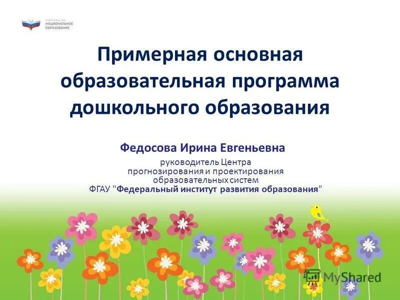 Программа дошкольного образования 2016. Программа дошкольного образования 2016