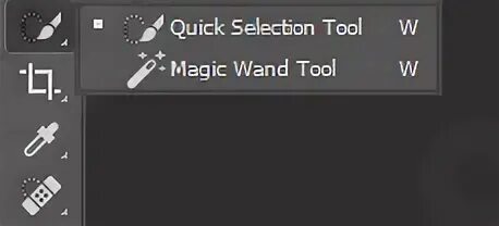Quick selection tool
