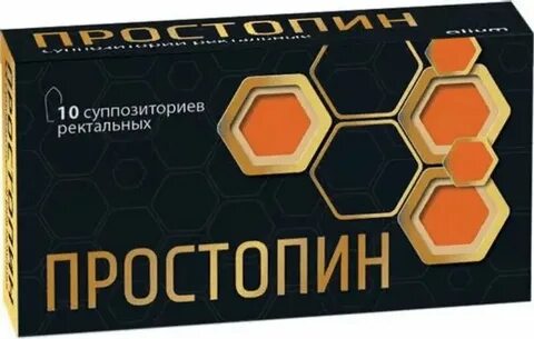 Суппозитории ректальные простопин