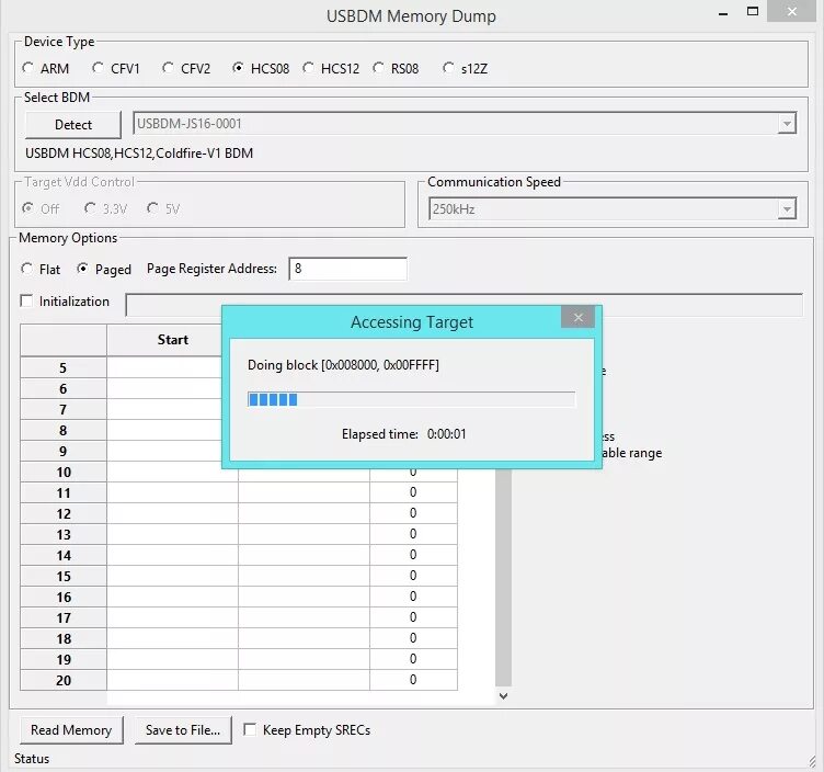 Dump device. Прошивка аркадия usbdm. программы для программатора usbdm. usbdm memory dump. работа с usbdm программатором считывание прошивки.