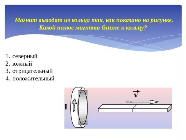 Какой полюс появится у заостренного конца. Как определить полюса магнита. Определите полюса магнита. Северный и Южный полюс магнита. Определение сторон магнитов.