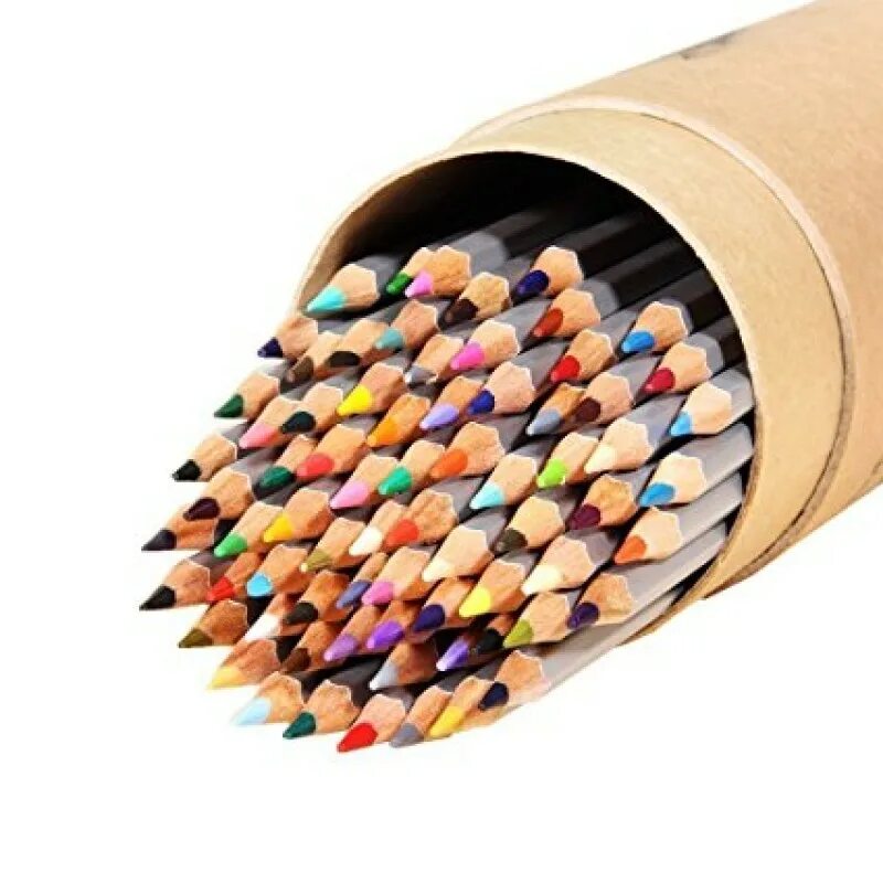 Цветные карандаши в пенале. Карандаши цветные. Карандаши в тубе. Круглый карандаш. Хранение цветных карандашей.