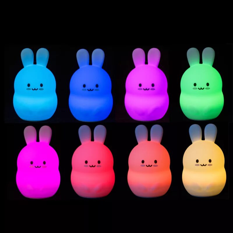 Силиконовый зайчик. Светильник led Rombica Rabbit. Rombica Rabbit DL-a001. Rombica Rabbit светильник. Ночник Rombica led Rabbit.