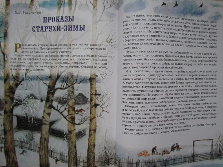 Рассказы старухи зимы. Текст рассказа ушинского проказы старухи зимы. проказы старухи зимы текст. стихи ушинского о зиме. новогодняя сокровищница книга.