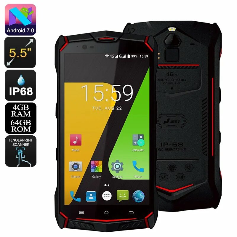 Android 7.0 телефоны