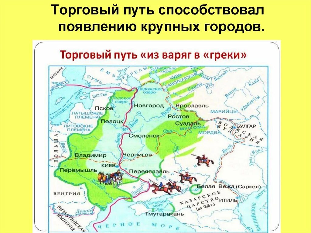 Торговый путь из варяг в греки век. Вятичи Кривичи Поляне древляне. Путь из Варяг в греки и Волжский путь карта. Поляне древляне дреговичи радимичи Вятичи Кривичи. Древляне и Поляне на карте древней Руси.