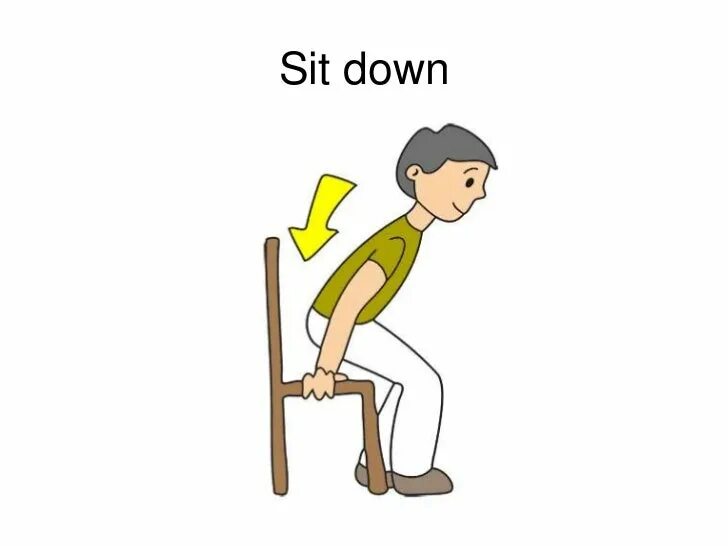 Don t sit down. Sit down. Up and down Flashcards. Put down Flashcard. Crawl verb Clipart.