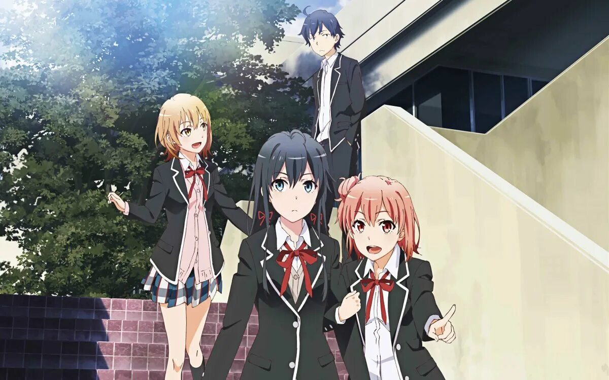 Как я ожидал моя школьная жизнь. Yahari ore no Seishun Love comedy WA Machigatteiru.