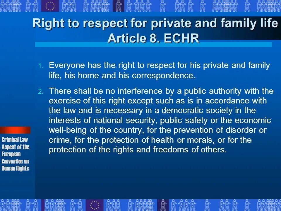 Life артикль. European Convention of Human rights.