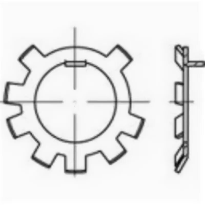 Din 70952. Шайба стопорная многолапчатая 50. Шайба стопорная ГОСТ 11872-89. Многолапчатая шайба на чертеже. Шайба стопорная многолапчатая 11872