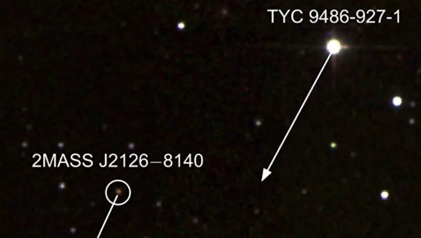 Созвездие тукан. 2mass j2126-8140 Планета. Экзопланета - 2mass j2126-8140. 2mass j2126-8140 в созвездии Октант.