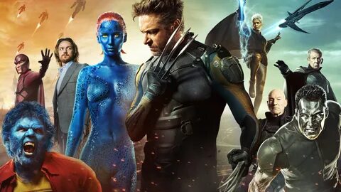 Обои 3840x2160 супергерой, Люди Икс Дни Минувшего Будущего, буря, зверь, Ма...
