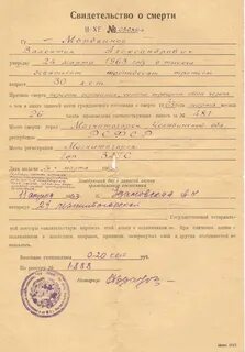 Кто может получить свидетельство умершего