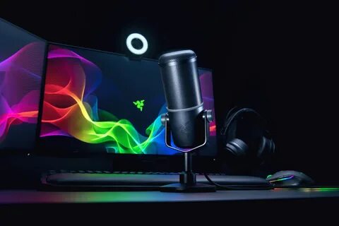 Микрофон для пк с подсветкой игровой