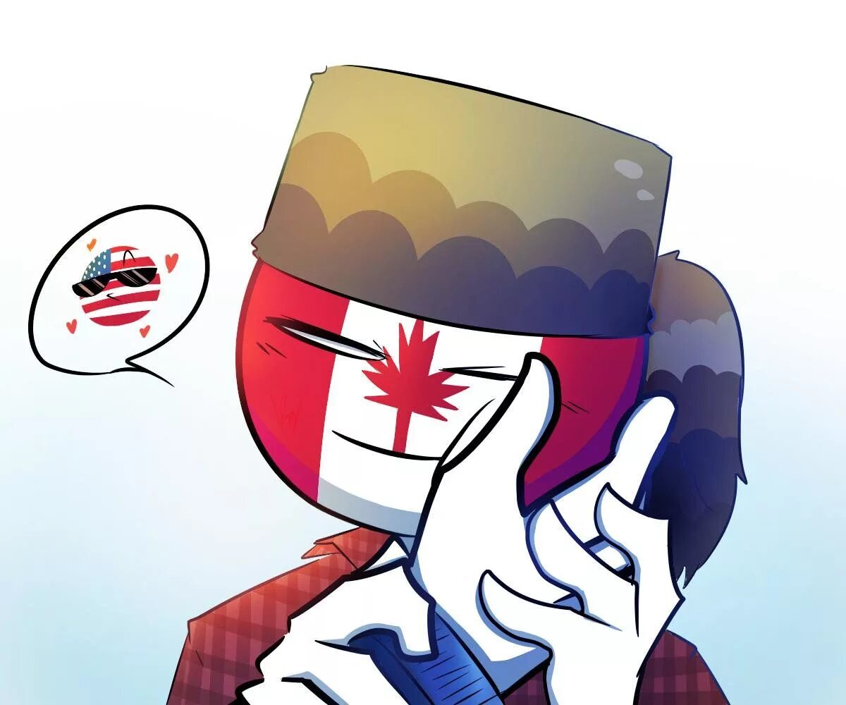 Канада контрихуманс. Кантри ХЬЮМАН Канада арт. Countryhumans Canada.