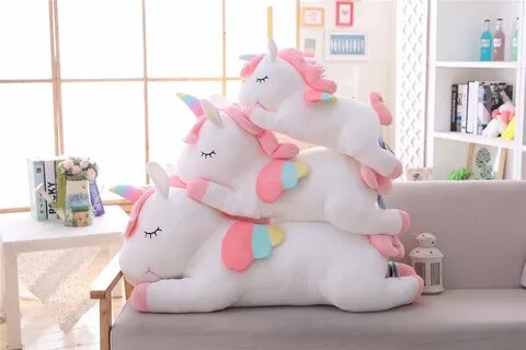 Большой единорог игрушка мягкая