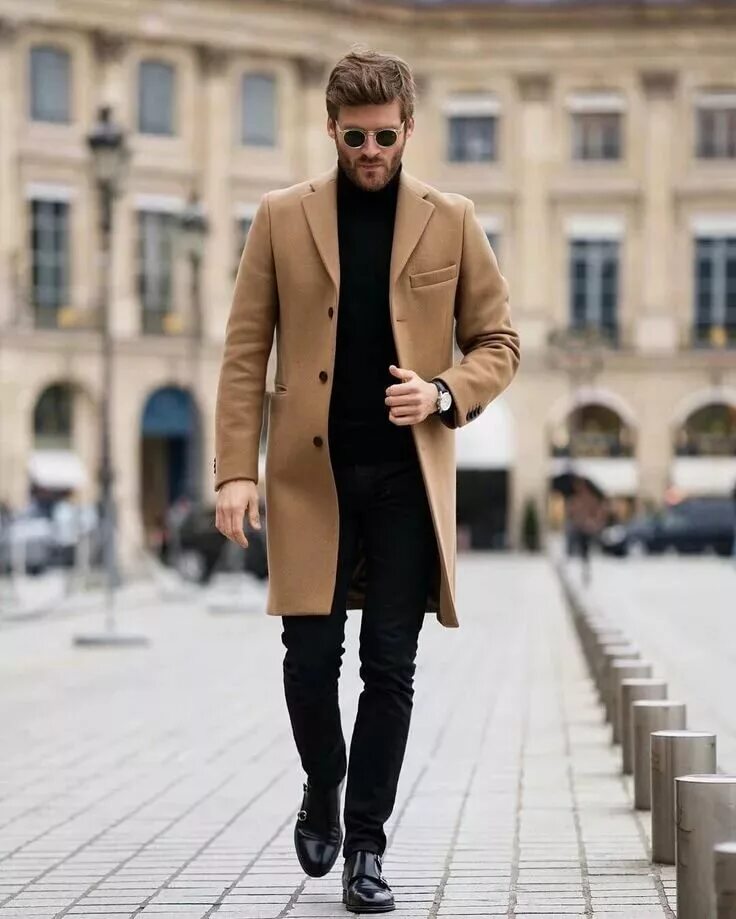 Пальто мужское. Коричневое пальто мужское. Мужчина в коричневом пальто. Модное мужское пальто.