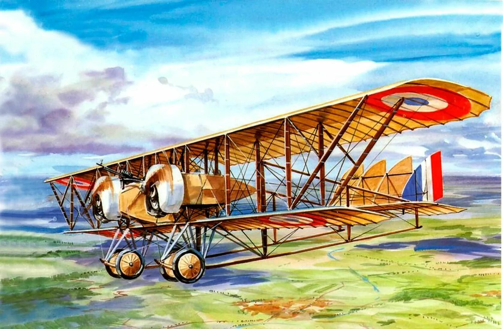 Первые самолеты видео. Кодрон g.4. Caudron биплан. Самолет-биплан «Кудашев-1».. Самолеты первой мировой войны 1914-1918.