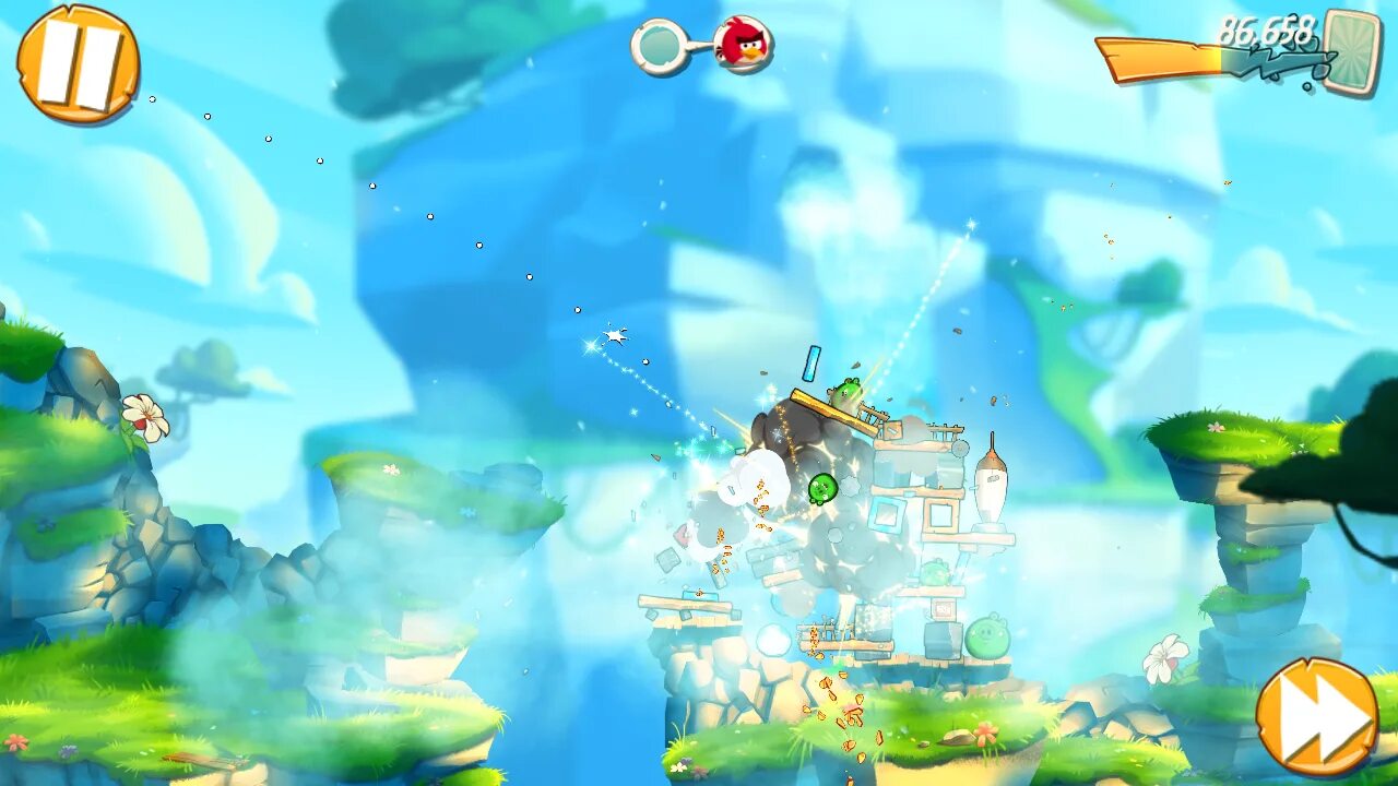 Angry Birds 2 уровни. Angry Birds 2 игра отбрасывающея волна Редаред. Уровень не пройден Angry Birds. PPSSPP Angry Birds 2.