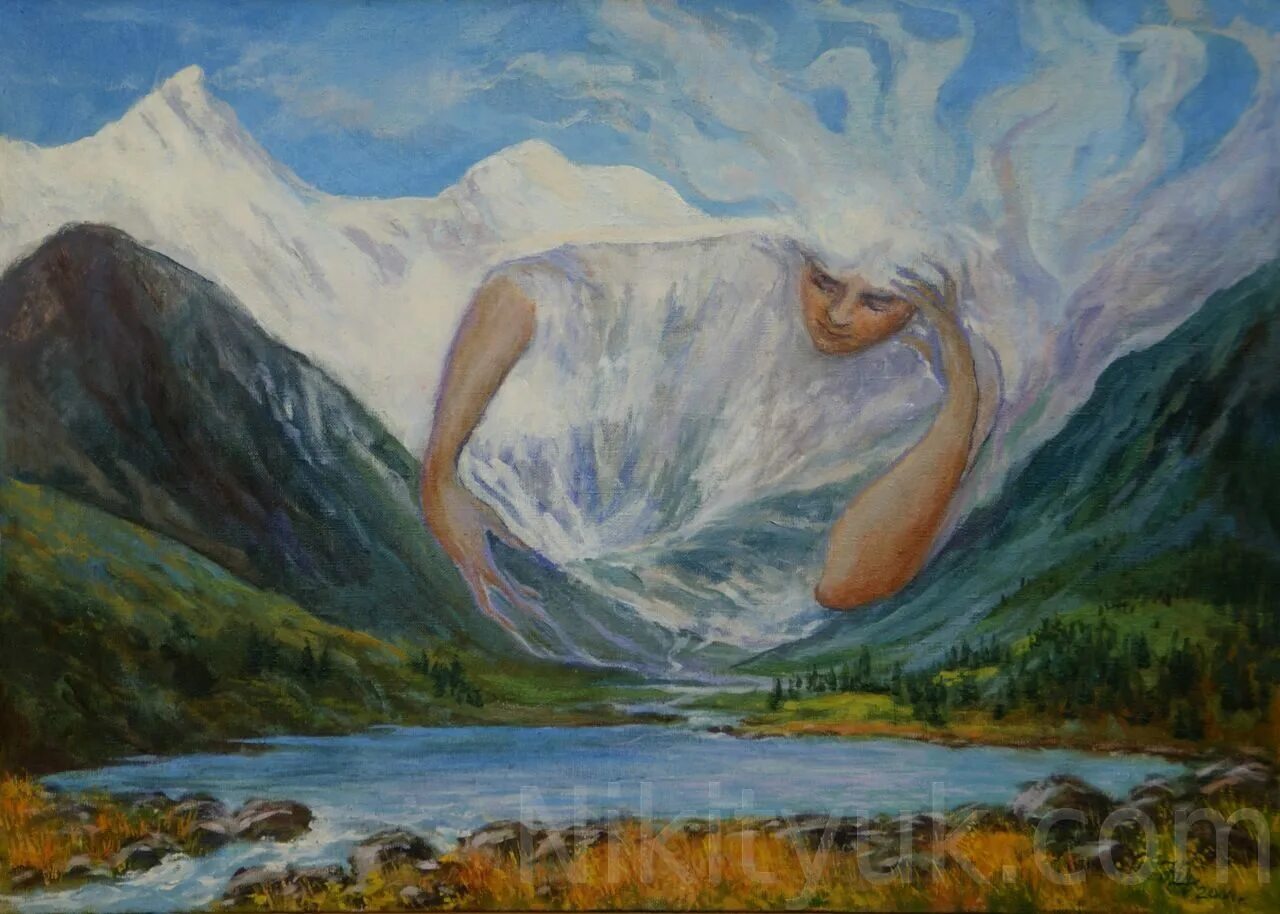 Ээзи хозяин алтая. Горы фэнтези. Титан колосс великан исполин. Ду́хи гор. Духи гор.