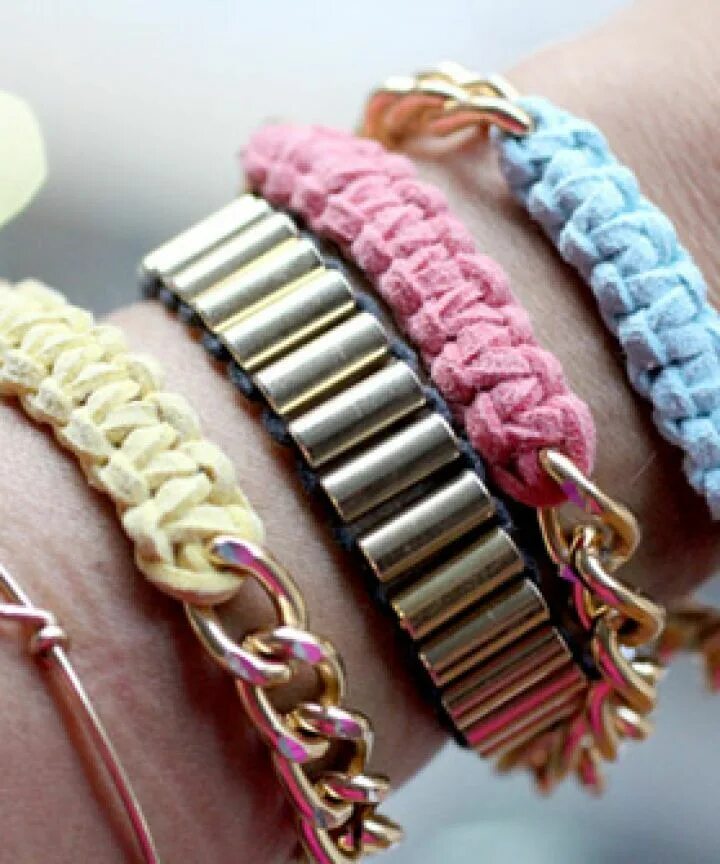 How to make bracelet. Браслет из цепочек. браслет с шипами. браслет из цепочки своими руками. making bracelets.