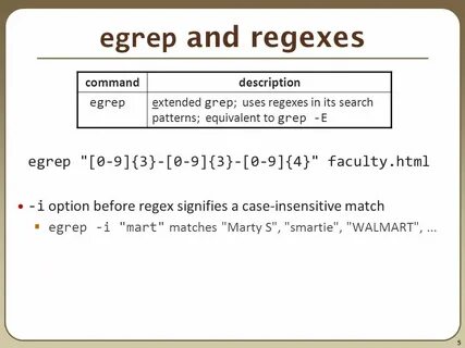 Grep regex