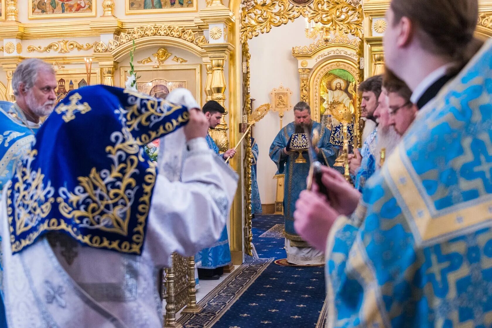 Прямая трансляция всенощной