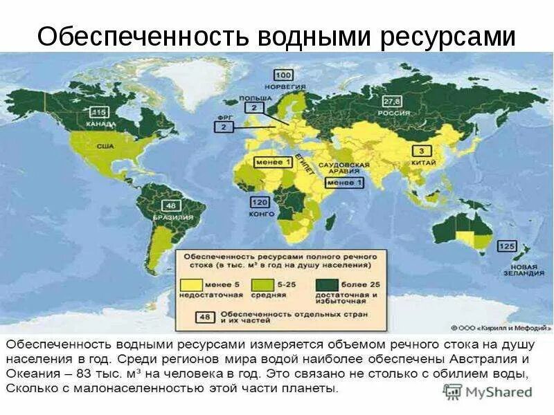 Страны лидеры лесных ресурсов на карте. Обеспеченность ресурсами на душу населения. Обеспеченность ресурсами на душу населения. Обеспеченность ресурсами речного стока австралии. Обеспеченность пашней на душу населения.