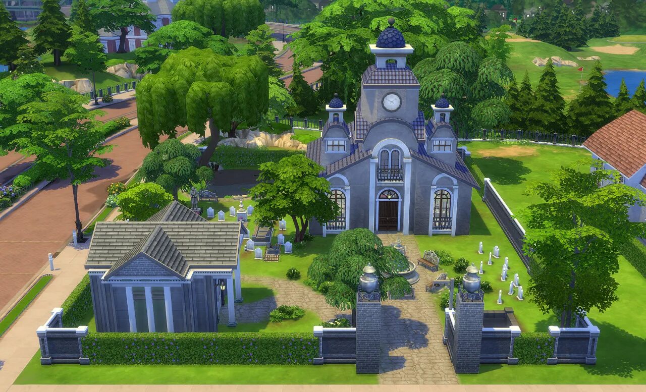 Церковь храм симс 4. SIMS 4 Cemetery. SIMS 4 кладбище. Церковь в симс 4 постройка.