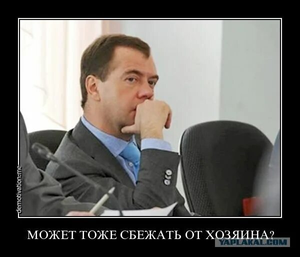 Тоже сбежать. Медведев демотиваторы. Приколы про Медведева. Демотиваторы про Медведева.