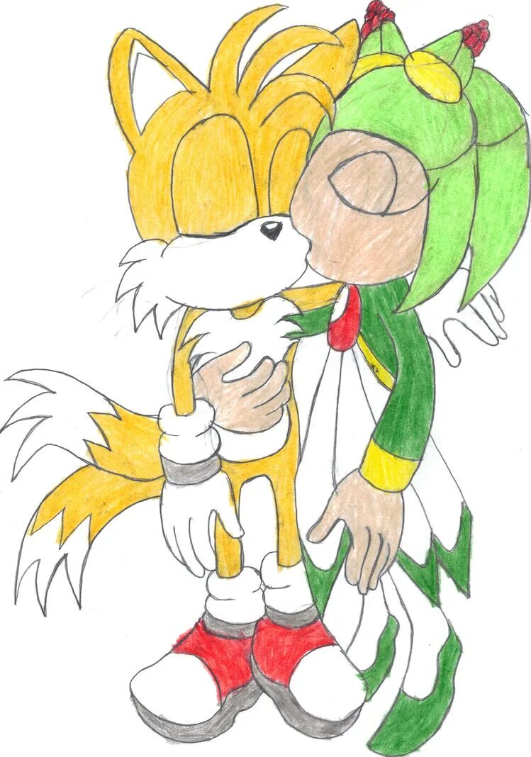 Тейлз и эми любовь 18. Tails kiss. Тейлз и космо поцелуй. Соник и тейлз поцелуй. Соник и эми тейлз и крим.