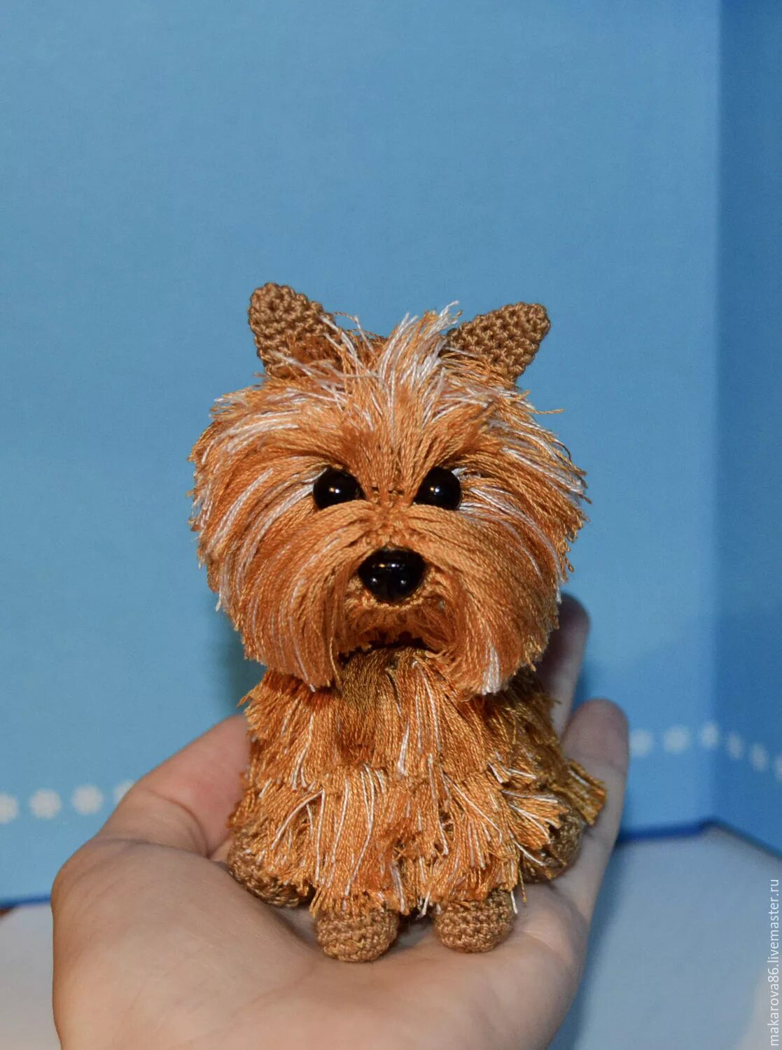 миниатюрный вязаный йорк. амигуруми йоркширский терьер. вязаная собачка йоркширский терьер. вязаный йоркширский терьер. вязаный йоркширский терьер.