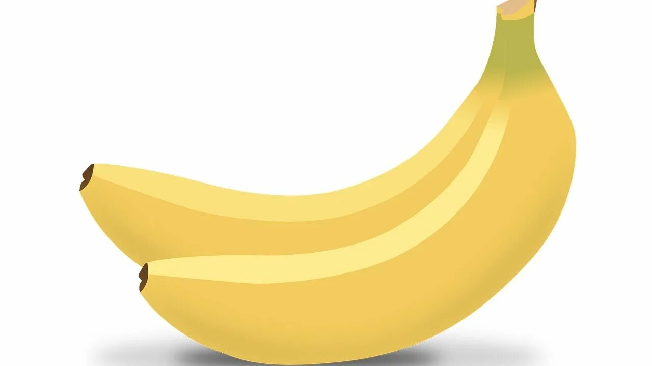 Включи про банан. Банан. 2 Банана. Банан без фона. Банан рисунок.