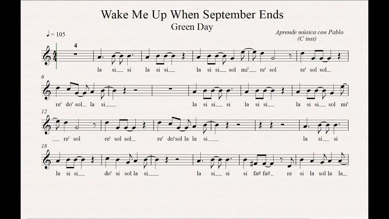 Wake me up when September ends на гитаре. Wake me up when September ends Ноты. Wake me up when September Ноты для фортепиано. Green Day Wake me up when September ends Piano Notes. September ends тексты