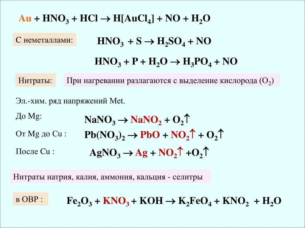 K4[aucl4]. Au+HCL+hno3 aucl3+no+h2o. Aucl3 h2o электролиз. H2so4 с неметаллами.