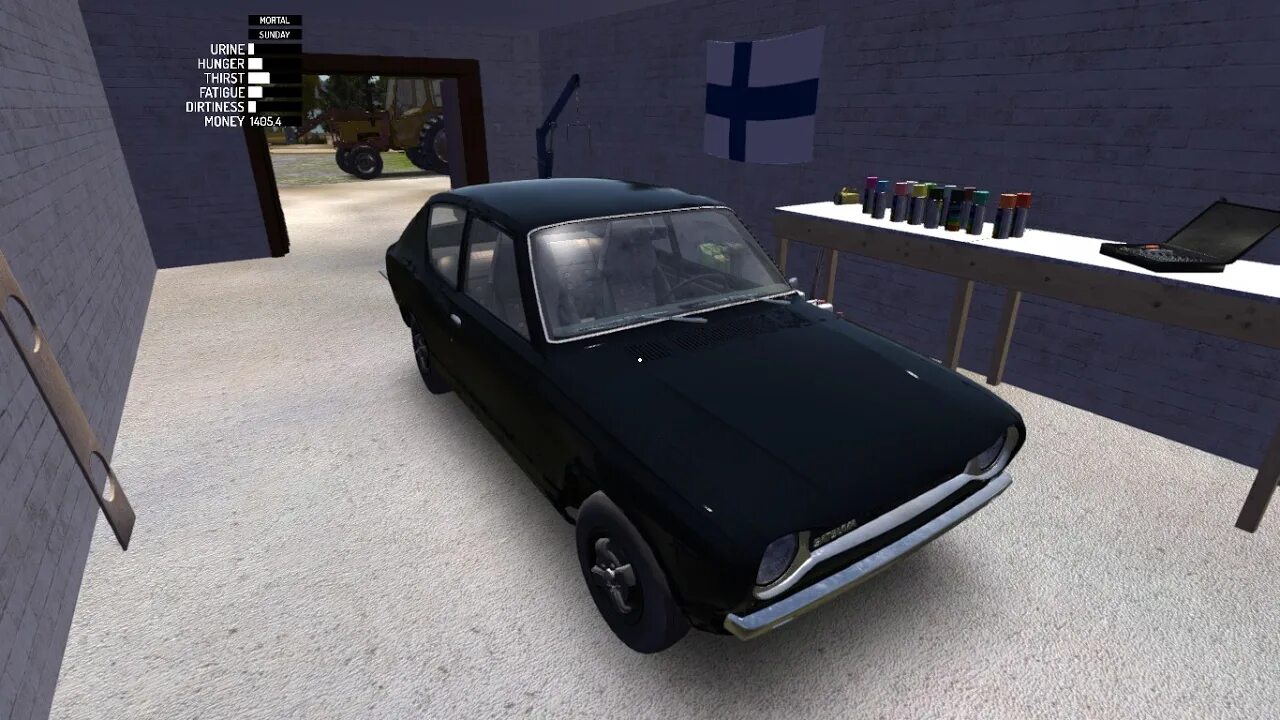 Чёрная Сатсума. Спидометр Сатсума my Summer car. Сток машина для май саммер. Сацума пикап. Быстрая сатсума сохранение