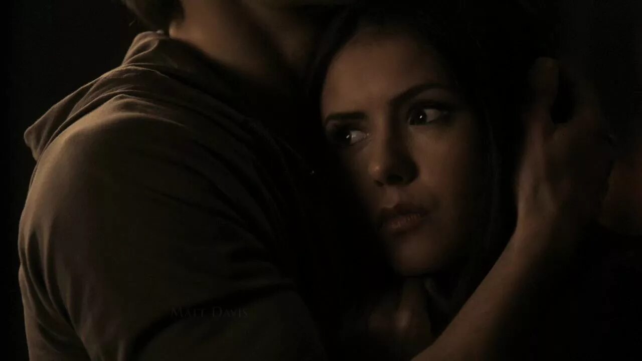 Vampire Diaries Stefan and Elena.