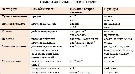 Чем отличается существительное от прилагательного