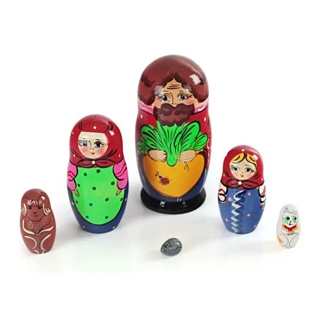 Матрешка 6. Матрешка &quot;репка&quot; 6 персонажей. матрешка 6 шт. матрешки 6 штук. матрешка &quot;репка&quot;, 6 персон.