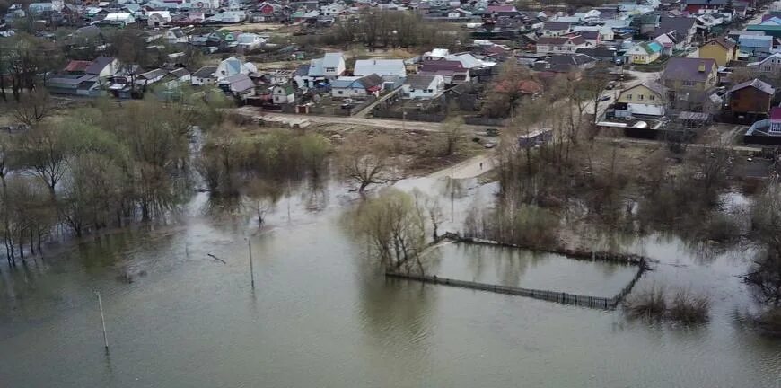 Большая вода рязань. В коростово затопило дорогу. разлив в борках рязань.