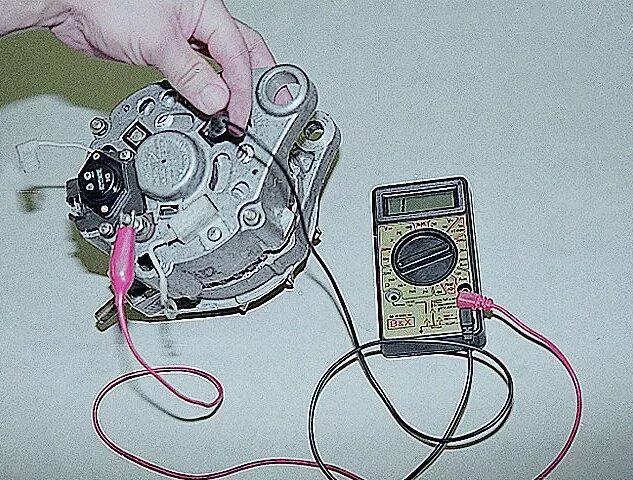 Как проверить генератор на машине ваз. Прозваниваем генератор ваз 2107. как проверить генератор ваз 2107. прозвонить генератор ваз 2107. прозвонка генератора ваз 2107 мультиметром.