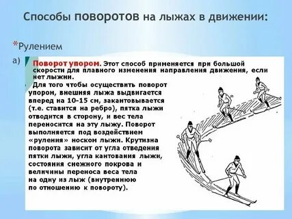Повороты в движении это