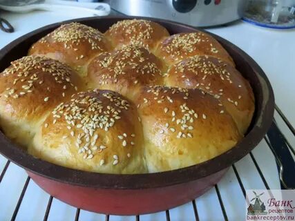 Рисовая булочка с кунжутом
