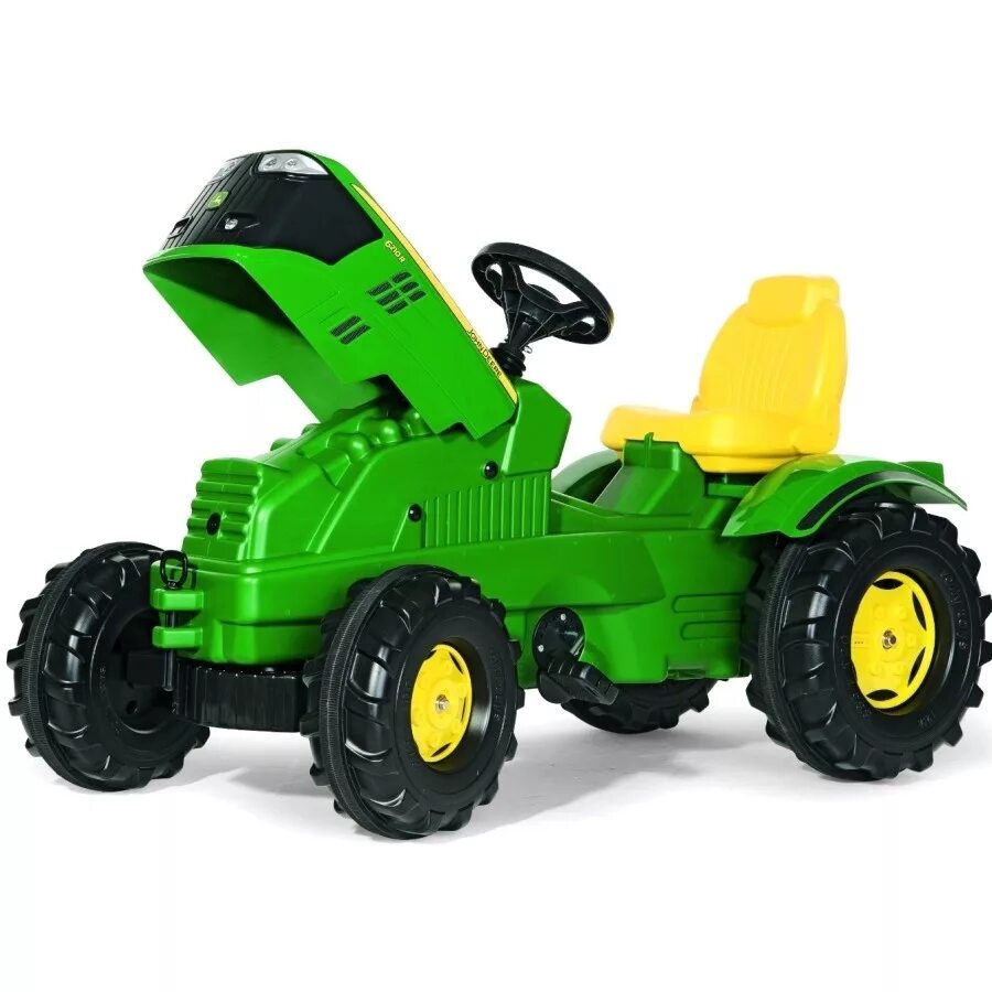 Детский трактор. Трактор Rolly Toys John Deere. John Deere 6210r. Веломобиль Rolly Toys Farmtrac John Deere 6210r. Трактор Джон Дир 6210 игрушка.