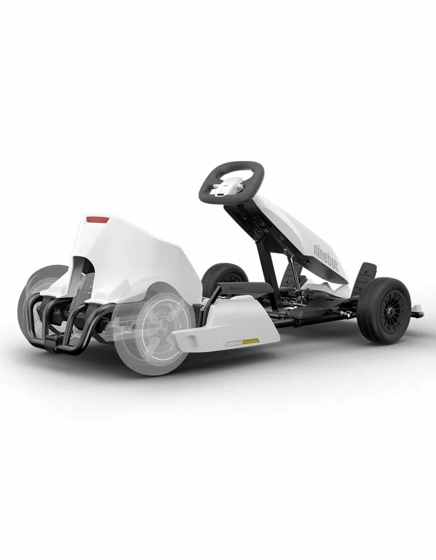 Картинг найнбот. Ninebot Gokart Kit. Машина Xiaomi Ninebot Gokart. Гироцикл Ninebot Gokart Kit 10,5". Электро картинг Ninebot go Kart Kit.