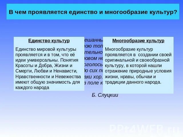 Какие есть плюсы культурного многообразия одной страны. Единство и многообразие культур. Единство человечества и многообразие культур. Единство мирово культуры. Единство и разнообразие культуры.