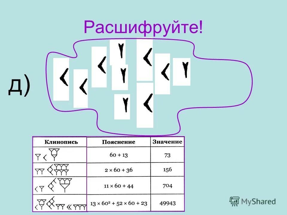 Расшифровка д 2. Расшифровать д 16.