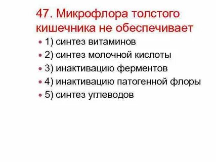 Какую положительную роль играет микрофлора толстого кишечника